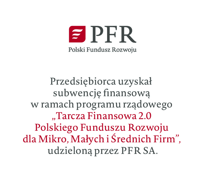 Uzyskaliśmy wsparcie z Polskiego Funduszu Rozwoju
